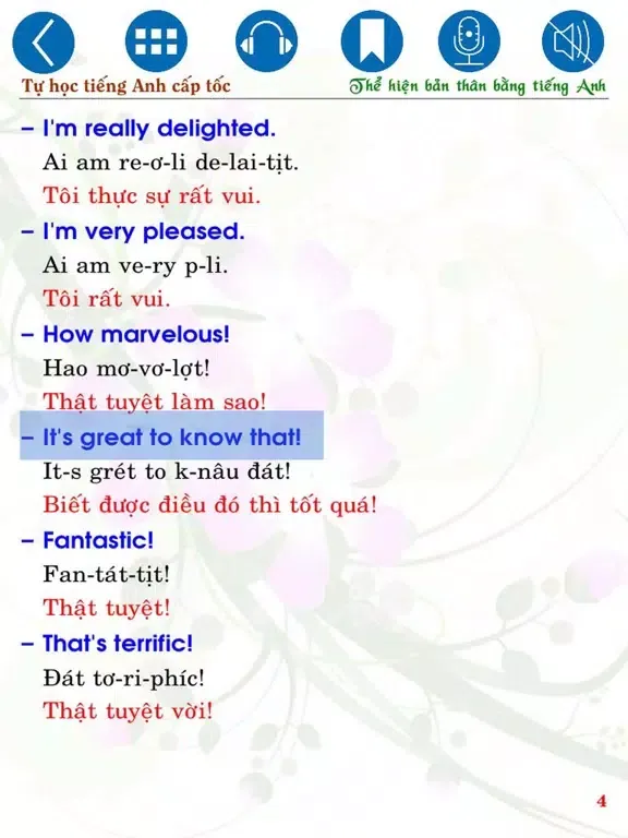 Zrzuty ekranu Express my English skills iPad 