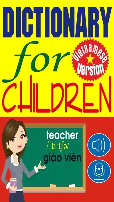 Từ điển thiếu nhi Anh - Việt 스크린샷