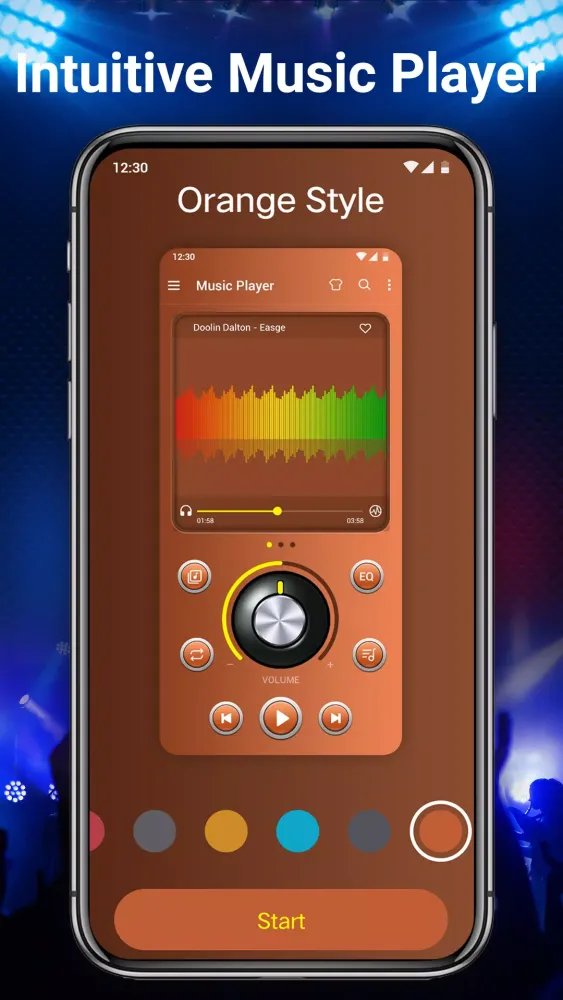 Music Player スクリーンショット