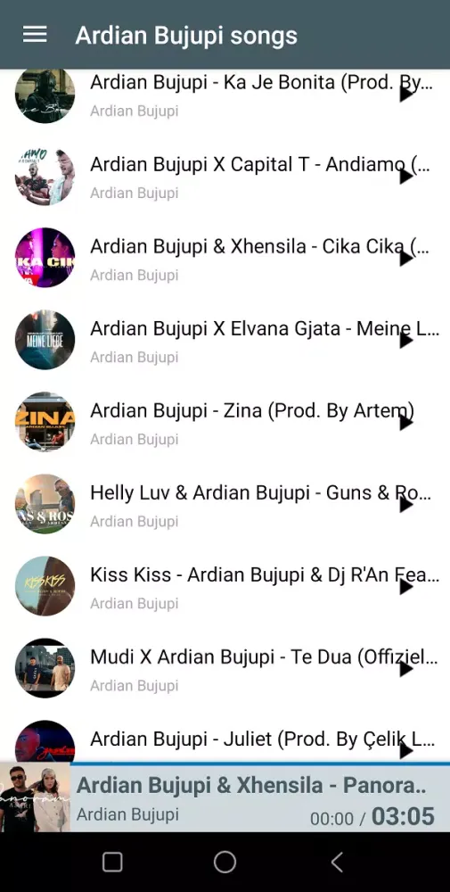 Ardian Bujupi - German Songs Screenshots