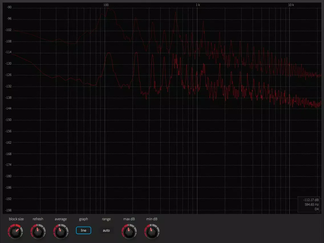Sound Spectrum Analyzer iPad  Ekran Görüntüleri
