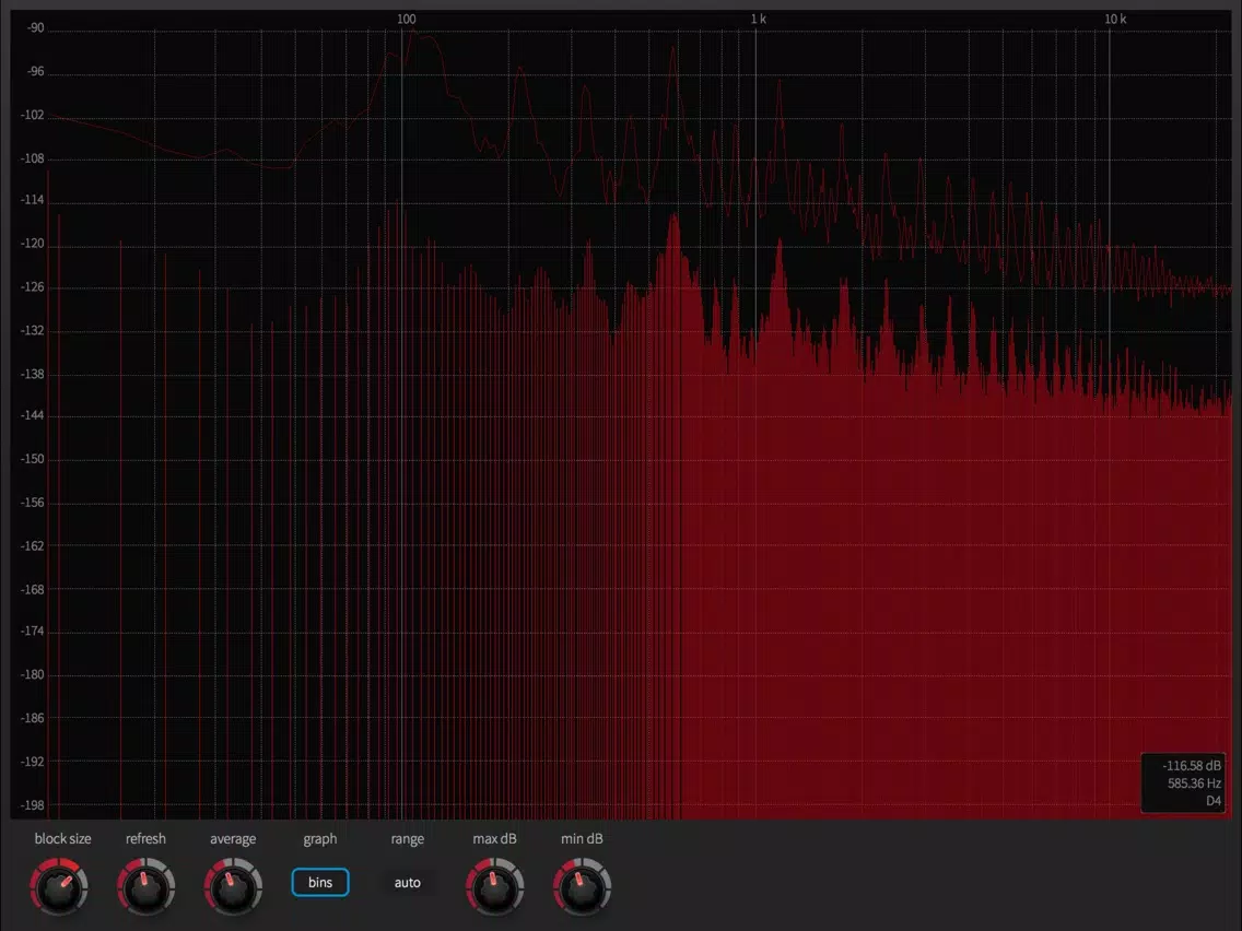 تصاویر Sound Spectrum Analyzer iPad 