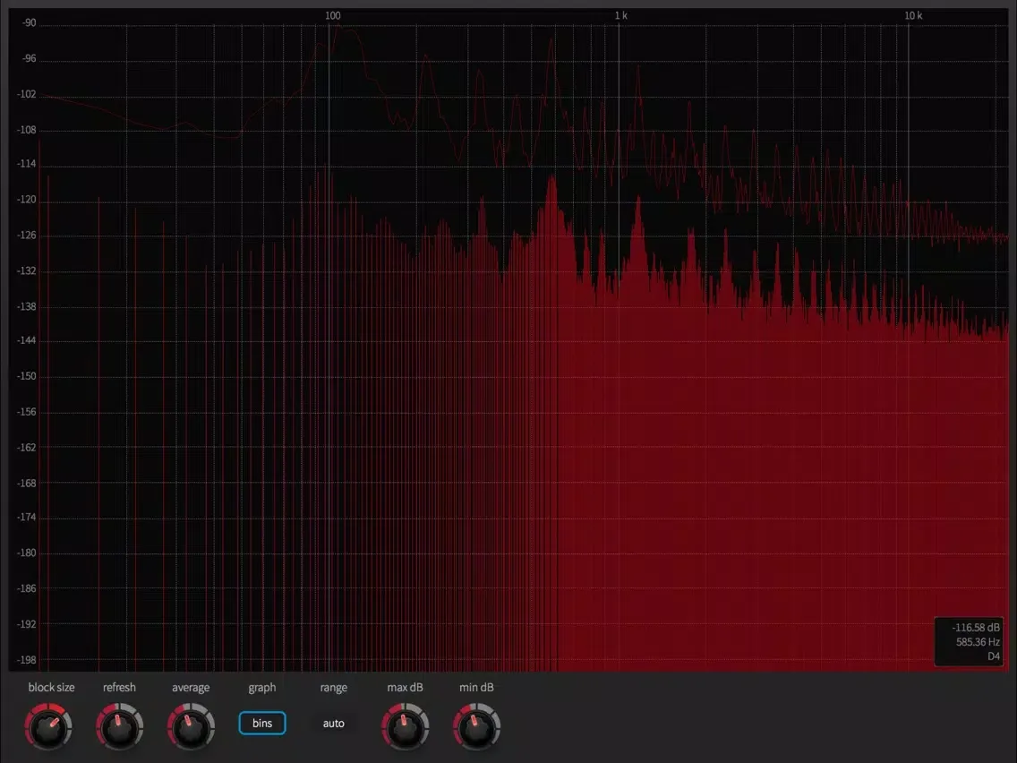 Sound Spectrum Analyzer iPad  Ekran Görüntüleri