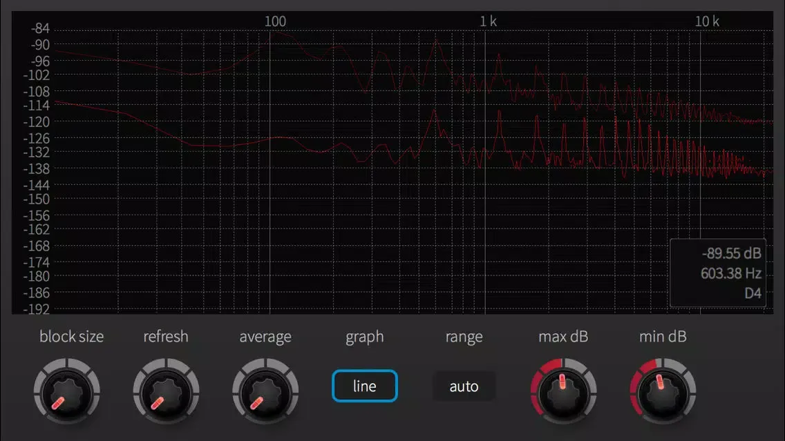 Sound Spectrum Analyzer Ekran Görüntüleri