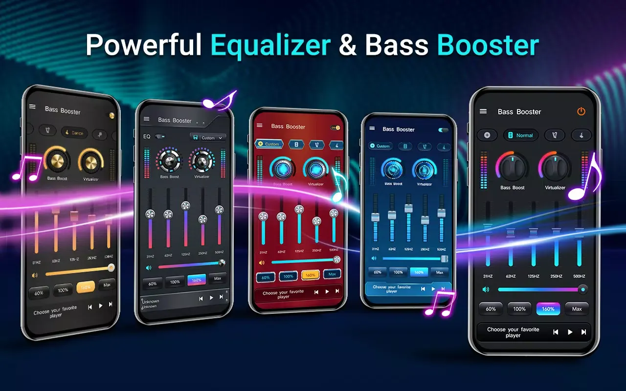 Capturas de pantalla de Equalizer- Bass Booster&Volume
