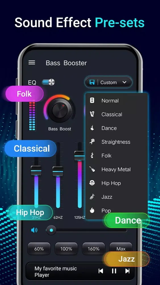 Capturas de pantalla de Equalizer- Bass Booster&Volume