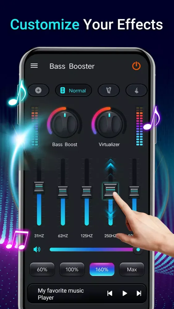 Capturas de pantalla de Equalizer- Bass Booster&Volume