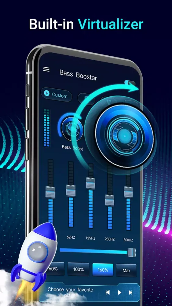 Capturas de pantalla de Equalizer- Bass Booster&Volume