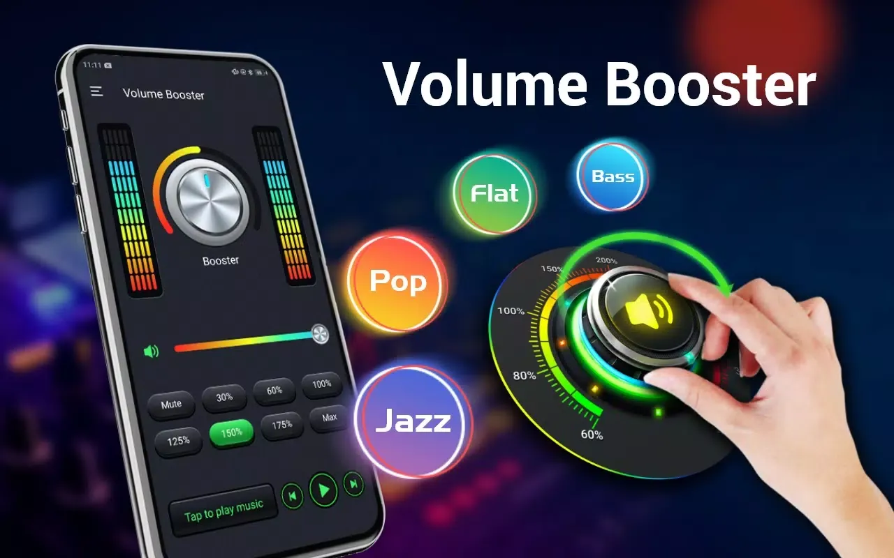 Tangkapan layar Volume Booster