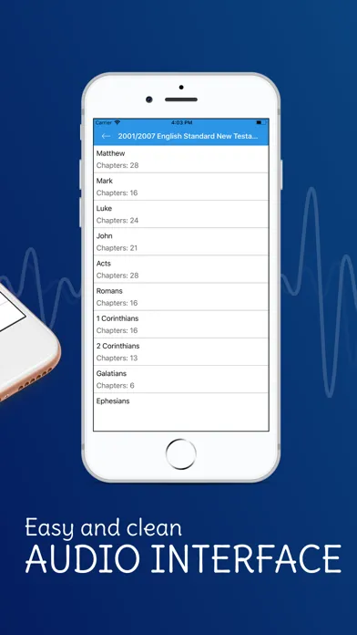 Capturas de pantalla de Audio Bible ·