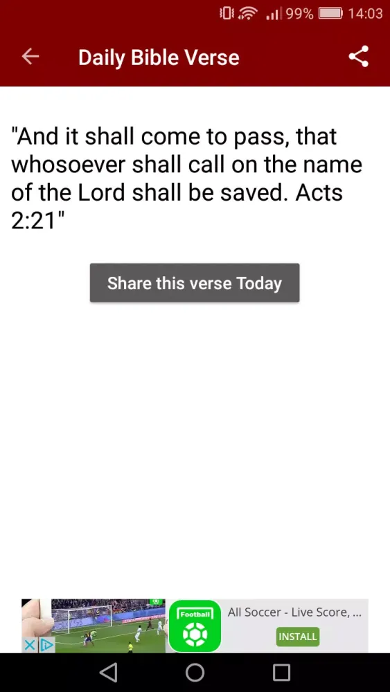 Tangkapan layar KJV Audio
