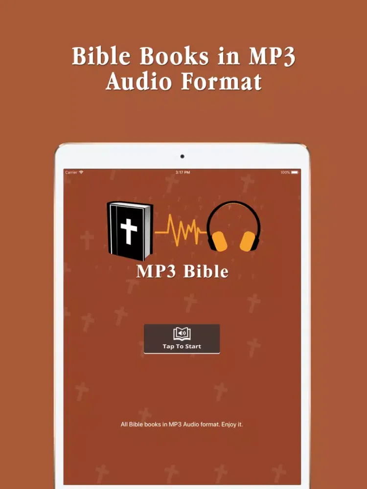 Скриншоты Audio Bible MP3 iPad 