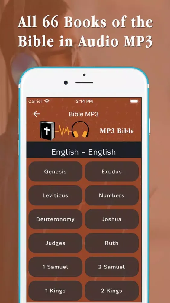 Скриншоты Audio Bible MP3