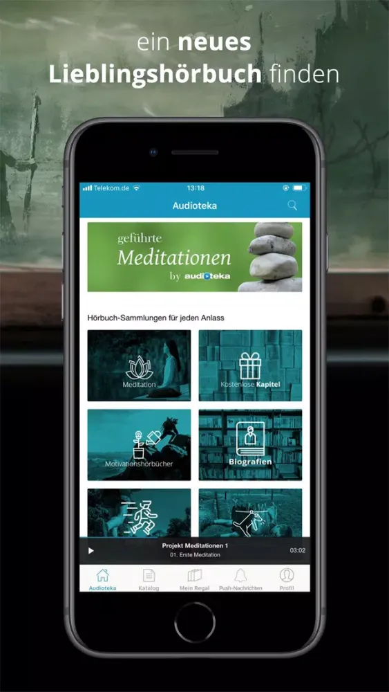 Captures d'écran de Audioteka Hörbücher&Hörspiele