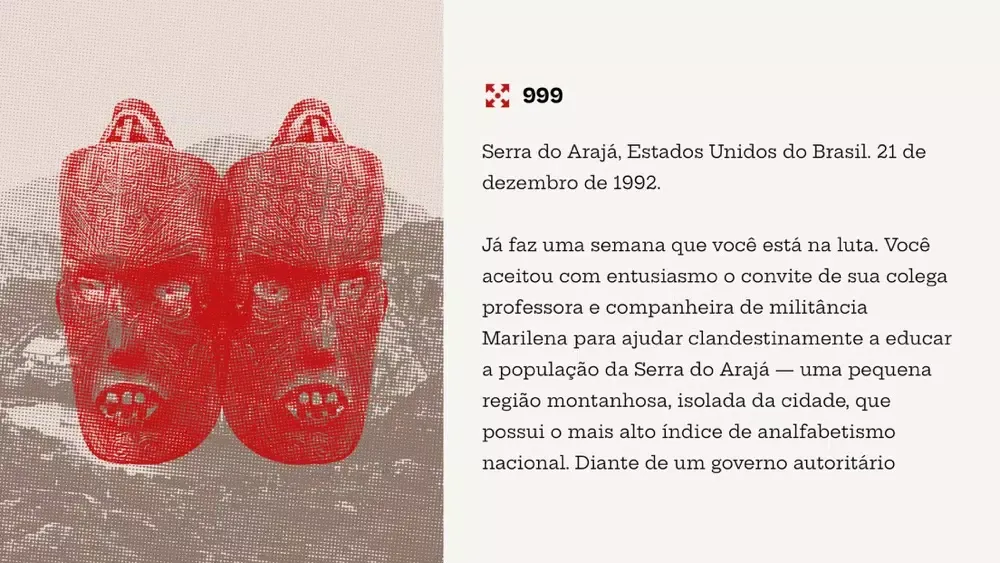 Capturas de tela do Arajá