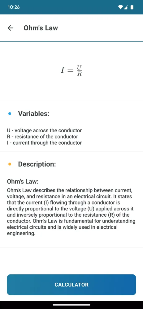 Physics: Formulas 2025 Screenshots
