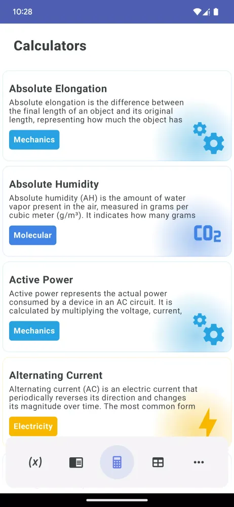 Physics: Formulas 2025 Screenshots