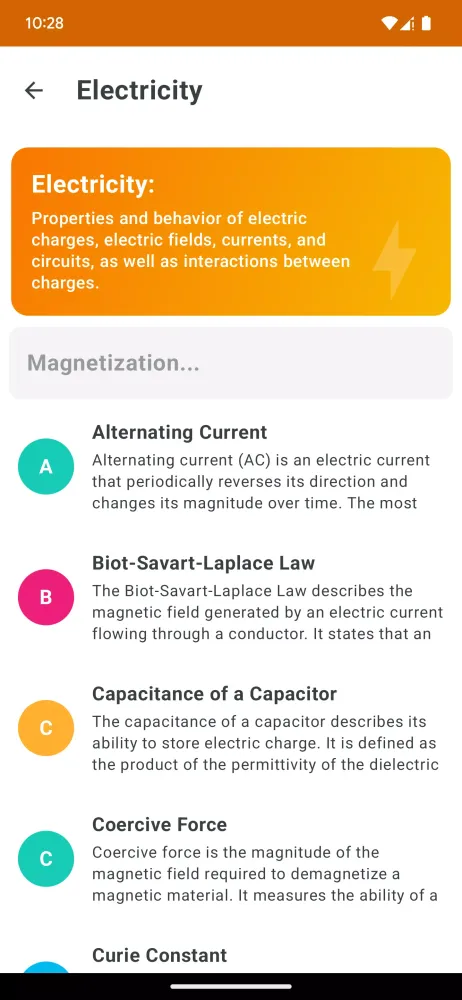 Physics: Formulas 2025 Screenshots