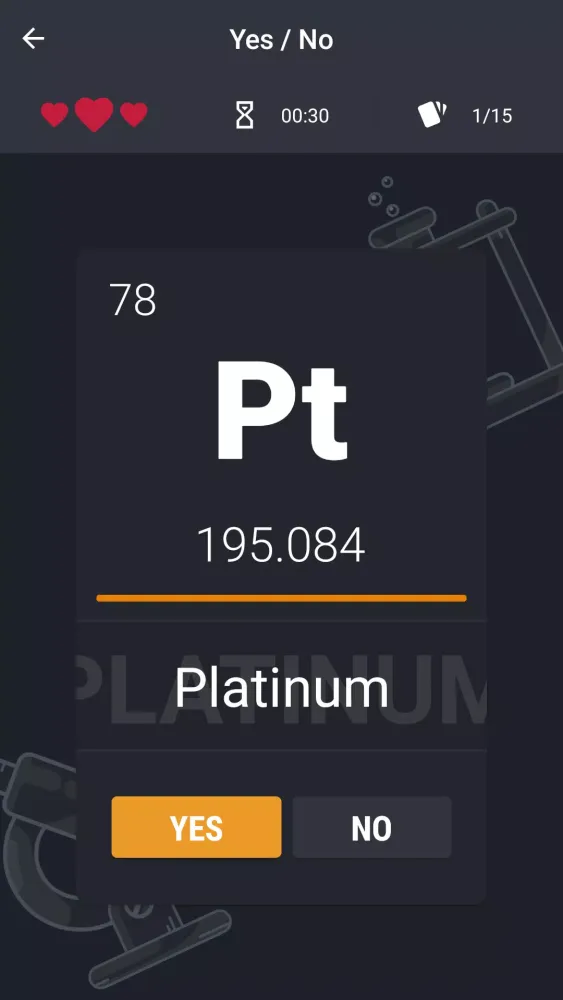 Periodic Table - Game应用截图