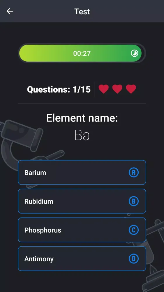 Periodic Table - Game应用截图