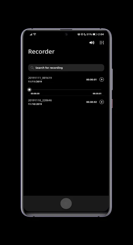 Minimal Black EMUI 10 স্ক্রিনশট