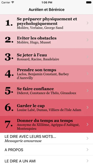 Aurélien et Bérénice应用截图