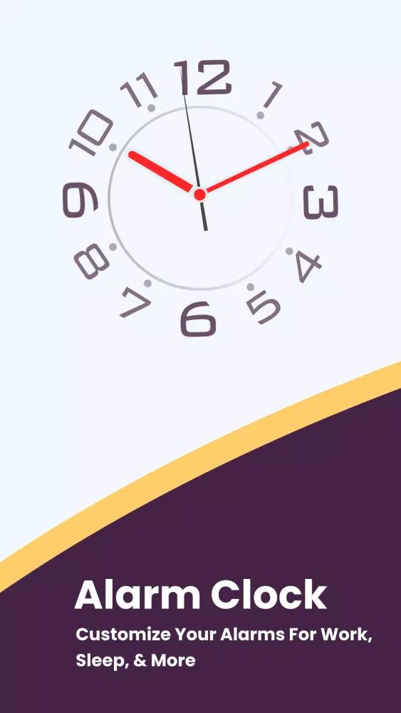 Tangkapan skrin Alarm Clock