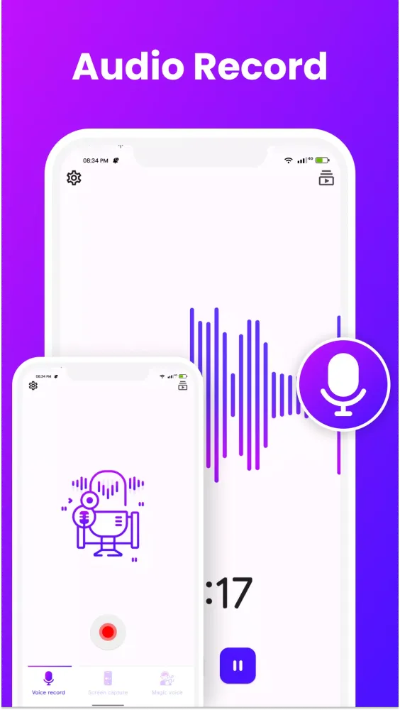 Magic Voice - Voice Recorder应用截图