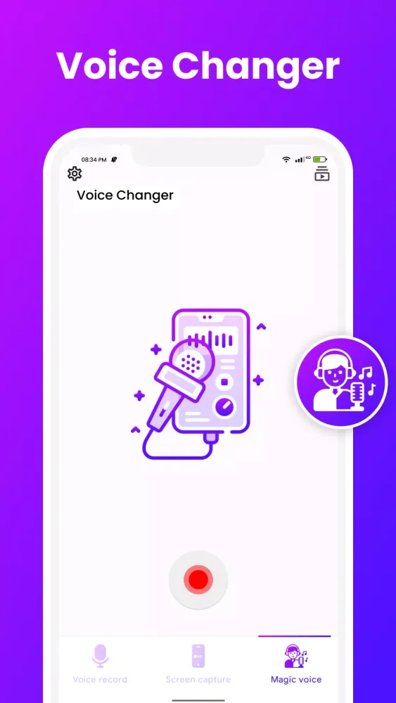 Magic Voice - Voice Recorder应用截图