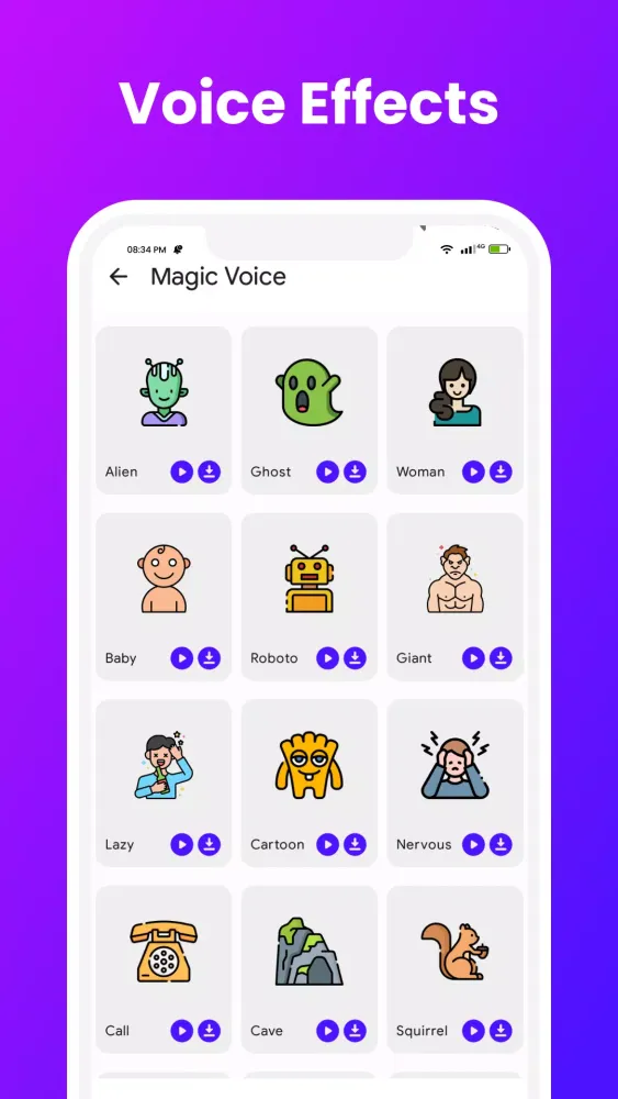 Magic Voice - Voice Recorder应用截图