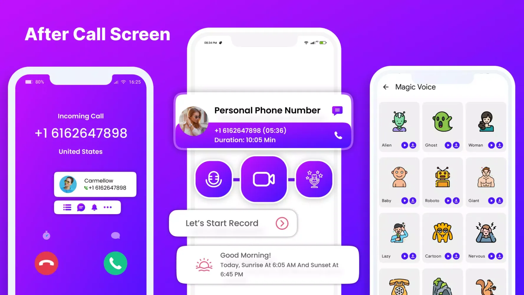 Magic Voice - Voice Recorder应用截图