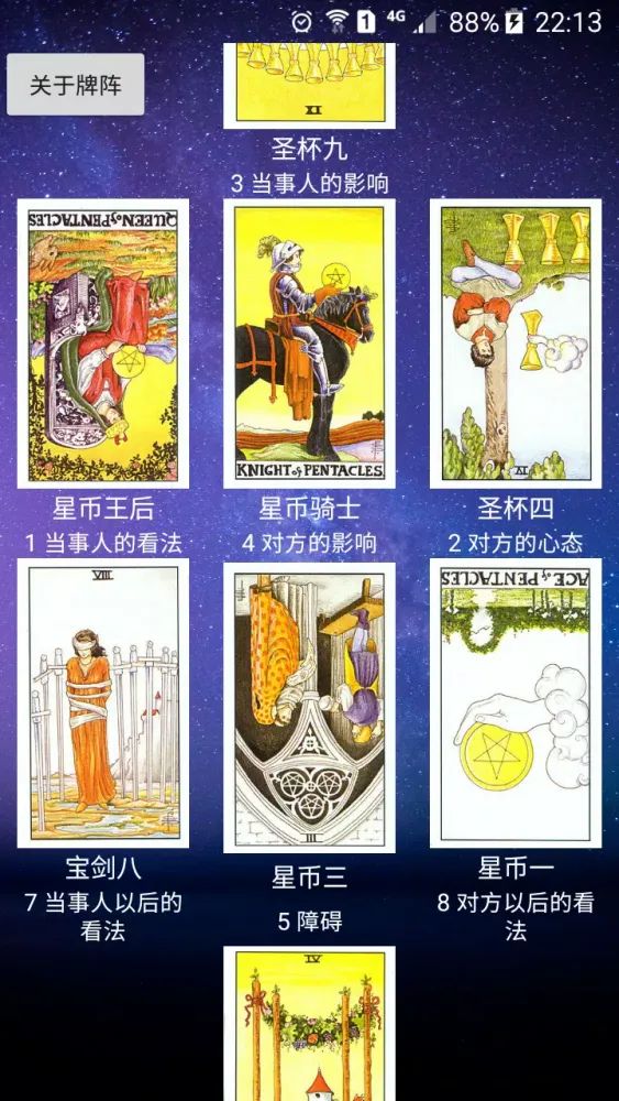 Ảnh chụp màn hình của Tarot Master