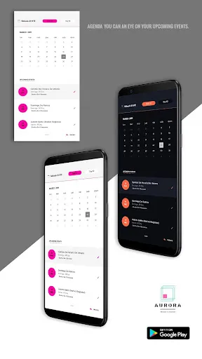 Aurora Project UI Klwp/Kustom Screenshots