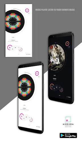 Aurora Project UI Klwp/Kustom Screenshots