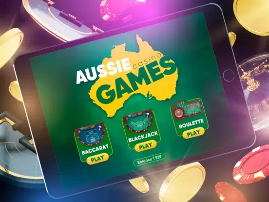Zrzuty ekranu Aussie Casino Games iPad 