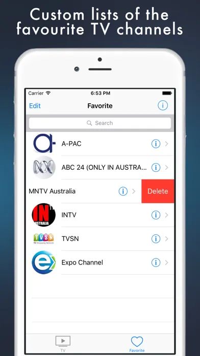 Zrzuty ekranu Australia TV - Australian television online