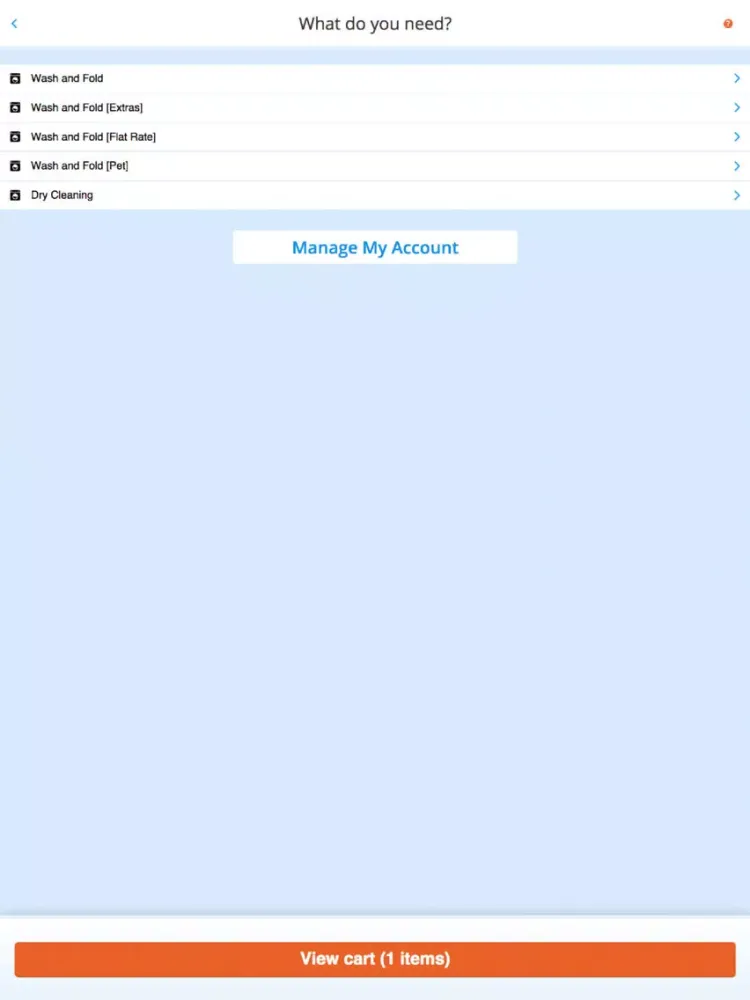 Скриншоты Austin Laundry iPad 