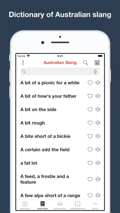 American and Australian Slang スクリーンショット
