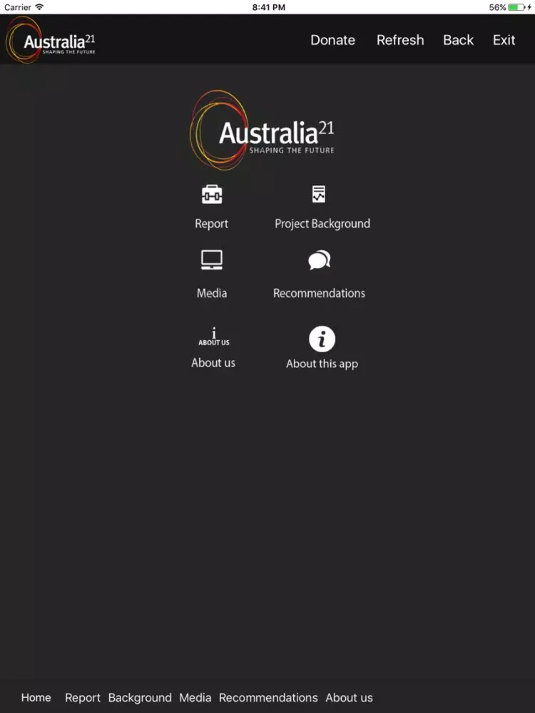 Australia21 Inequality App iPad  স্ক্রিনশট