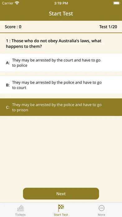 Australian Citizenship Test 21 स्क्रीनशॉट