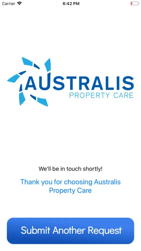 Capturas de tela do Australis Client Portal