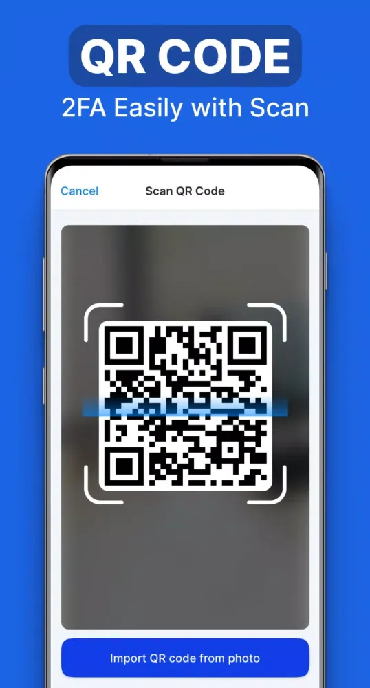Tangkapan layar Authenticator