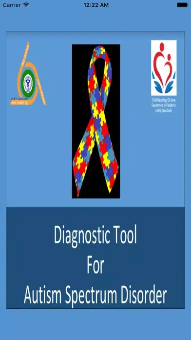 Zrzuty ekranu Autism Spectrum Disorder Diagnostic Tool