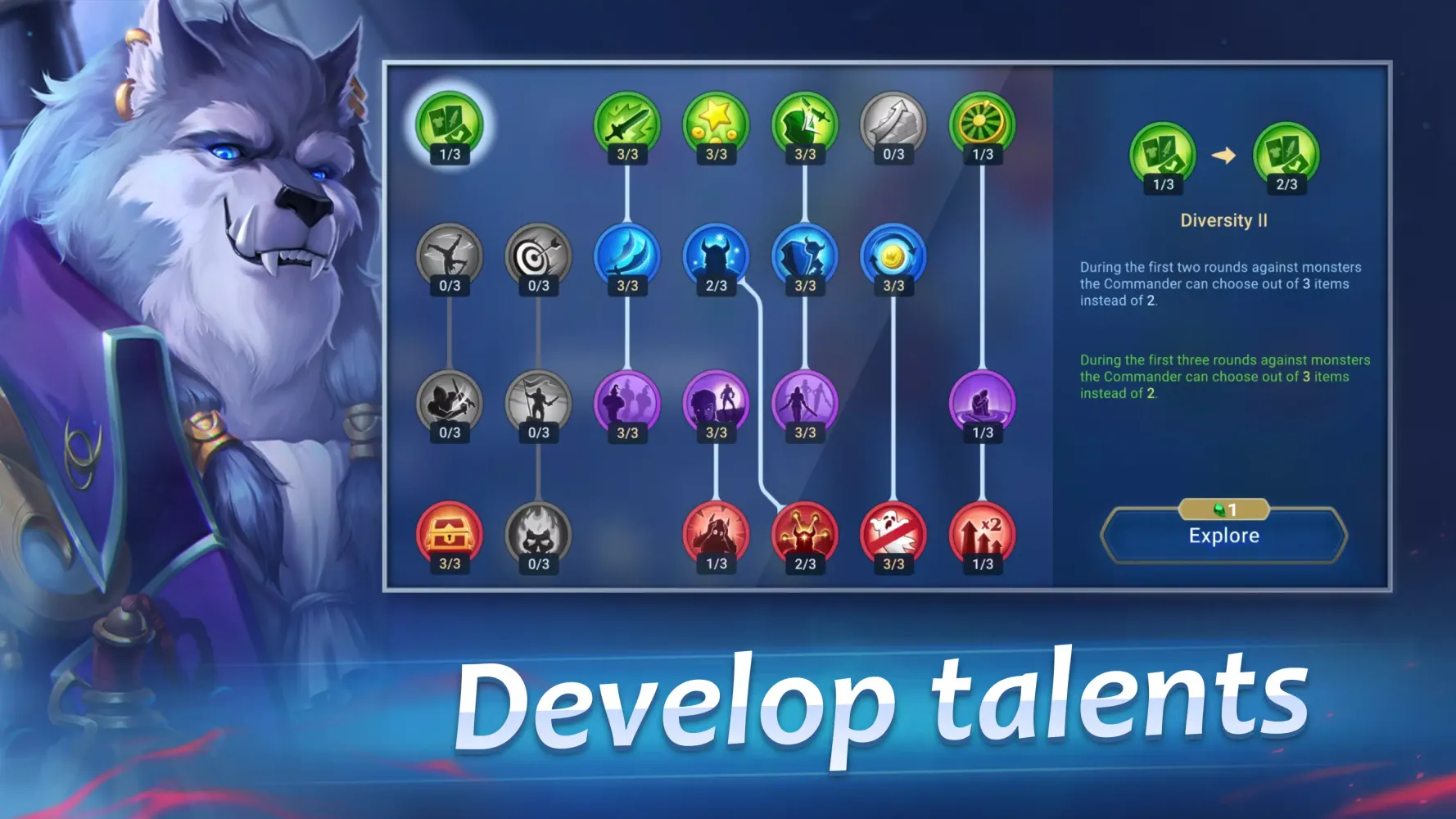 Tangkapan layar League of Masters: Auto Chess