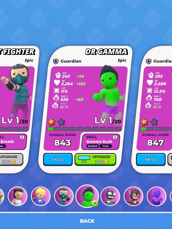 Скриншоты Auto Fighter iPad 