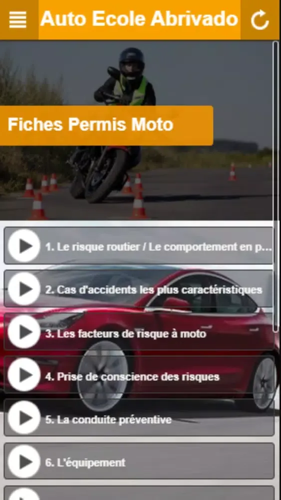Capturas de pantalla de Auto Ecole Abrivado