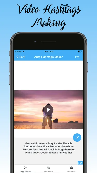 Auto Hashtag Maker Pro應用截圖
