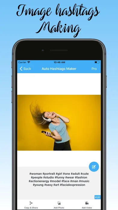 Auto Hashtag Maker Pro應用截圖
