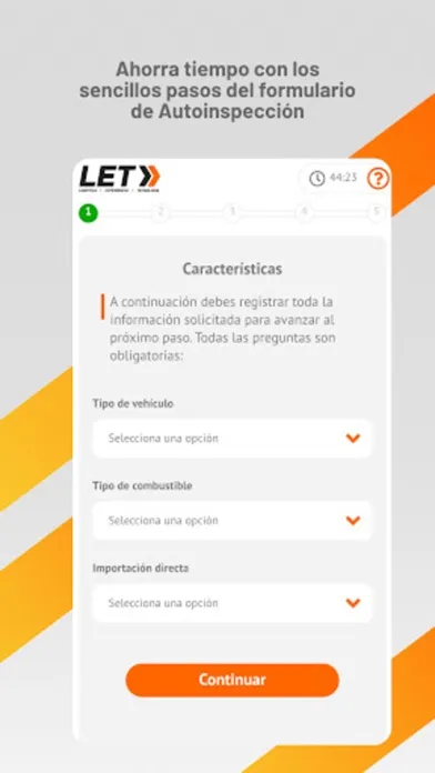 Autoinspección Seguro スクリーンショット