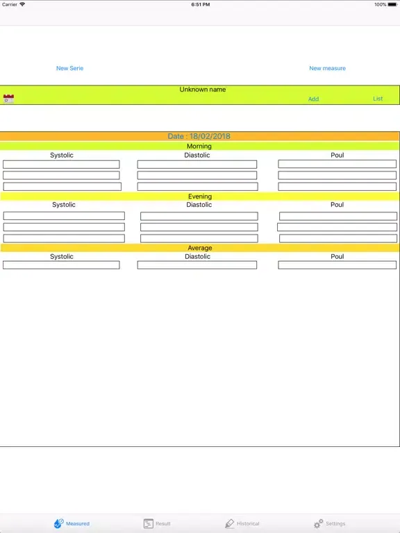 Ảnh chụp màn hình của Auto Mesure iPad 